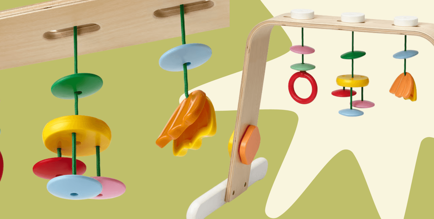 gimnastika za bebe ikea jeftina igračka poklon za babine