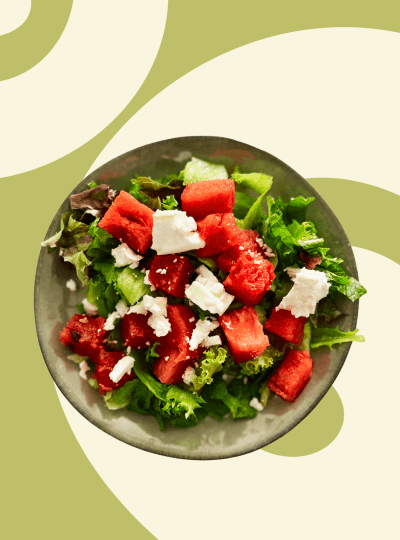 salata od lubenice i dinje lubenica feta recept