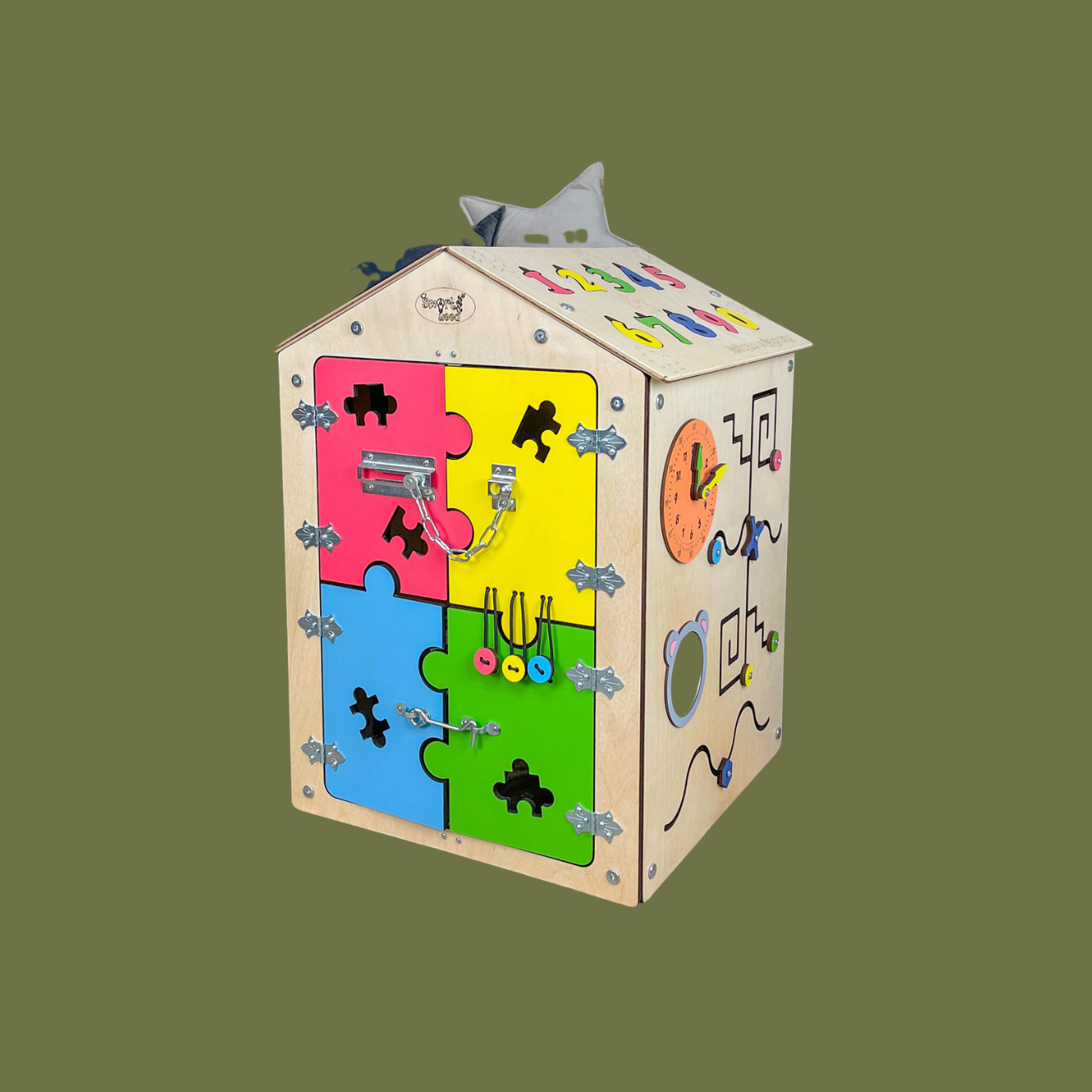 EDUKATIVNE KUĆICE puzzle kućica